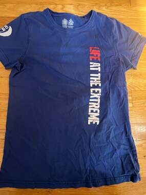 Musto Life at the Extreme T-Shirt Volvo Sailing Race Collectible 2017-2018 youth